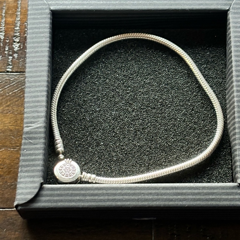 Gently used Pandora snake bracelet.